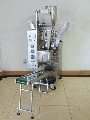 Máquina llenadora y selladora de bolsas de té (con hilos y etiquetas)